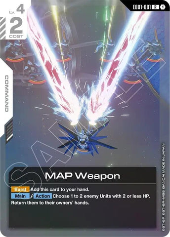 Image for MAP Weapon (EB01-081) (Eternal Nexus) - Gundam Card Game