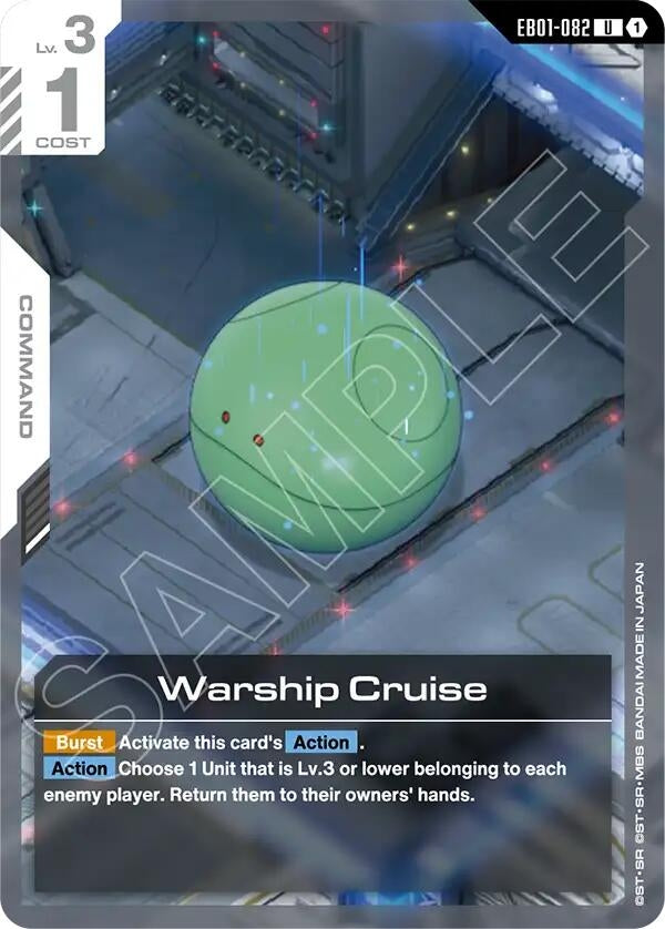 Image for Warship Cruise (EB01-082) (Eternal Nexus) - Gundam Card Game