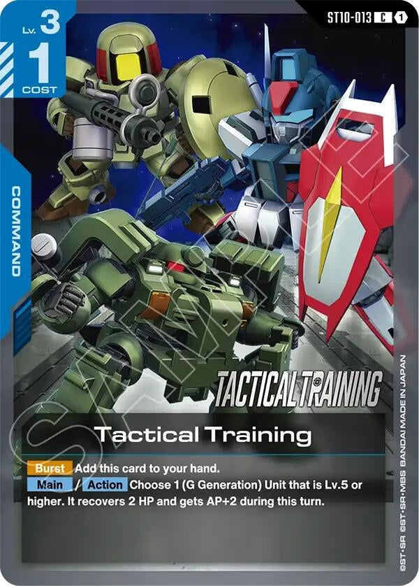 Tactical Training (ST10-013) (Starter Deck 10: Generation Pulse)