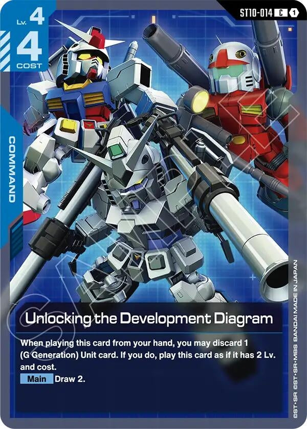 Unlocking the Development Diagram (ST10-014) (Starter Deck 10: Generation Pulse)