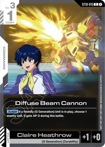 Diffuse Beam Cannon (ST10-015) (Starter Deck 10: Generation Pulse)
