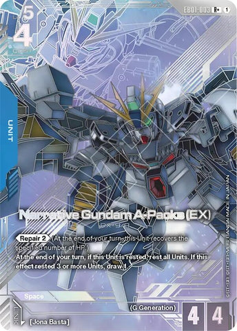 Narrative Gundam A-Packs (EX) (R+) (EB01-003) (Eternal Nexus)