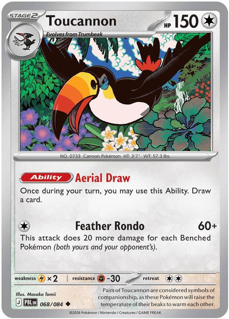 Image for Toucannon (068/084) (ME05: Pitch Black) (ME05) - Pokemon
