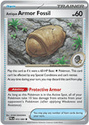 Image for Antique Armor Fossil (072/084) (ME05: Pitch Black) (ME05) - Pokemon