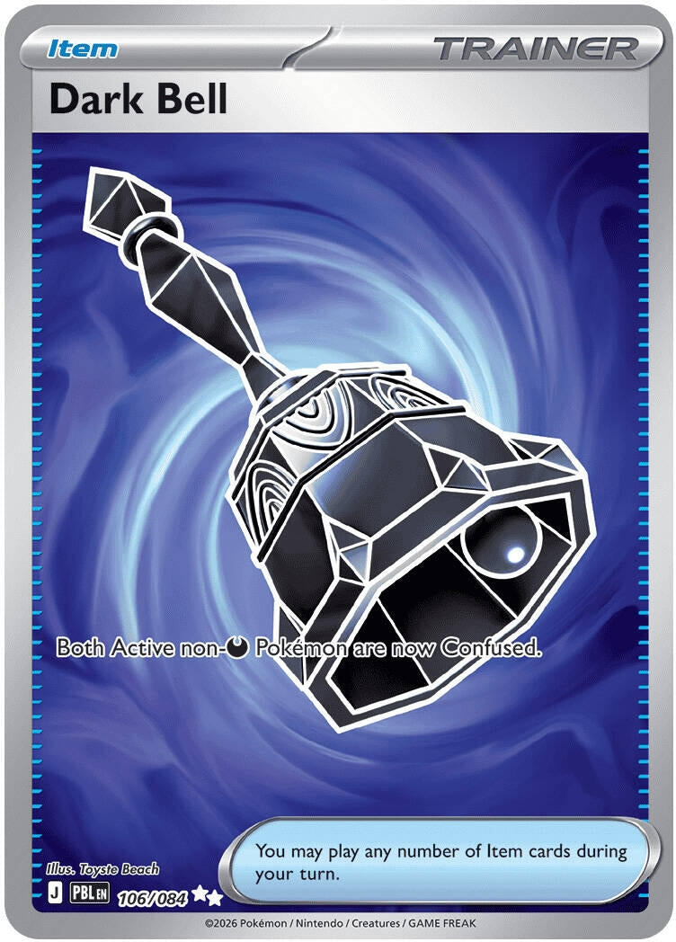 Image for Dark Bell (106/084) (ME05: Pitch Black) (ME05) - Pokemon