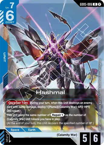 Image for Hashmal (GD05-006) (Freedom Ascension) (GD05) - Gundam Card Game