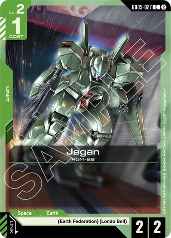 Image for Jegan (GD05-027) (Freedom Ascension) (GD05) - Gundam Card Game