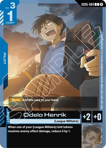 Image for Odelo Henrik (GD05-084) (Freedom Ascension) (GD05) - Gundam Card Game