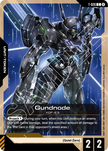 Image for Gundnode (T-026) (T-026) (Freedom Ascension) (GD05) - Gundam Card Game