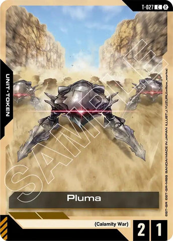 Image for Pluma (T-027) (T-027) (Freedom Ascension) (GD05) - Gundam Card Game