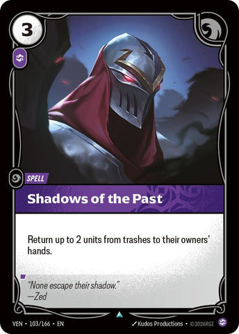 Image for Shadows of the Past (103/166) (Vendetta) (VEN) - Riftbound: League of Legends Trading Card Game