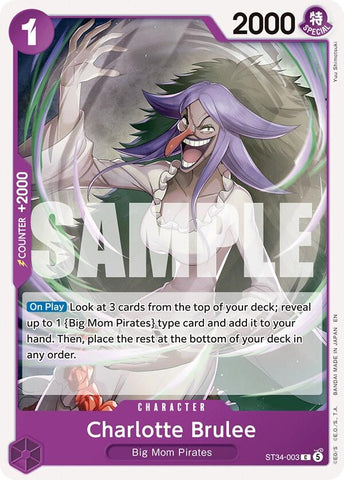 Charlotte Brulee [Starter Deck: PURPLE Charlotte Katakuri]