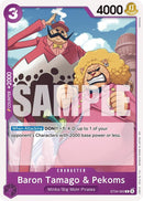 Baron Tamago & Pekoms [Starter Deck: PURPLE Charlotte Katakuri]