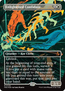Image for Enlightened Confidant (Borderless) (0439) (439) (Reality Fracture) (FRA) - Magic: The Gathering