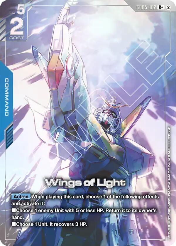 Wings of Light (R+) (GD05-102) (Freedom Ascension)