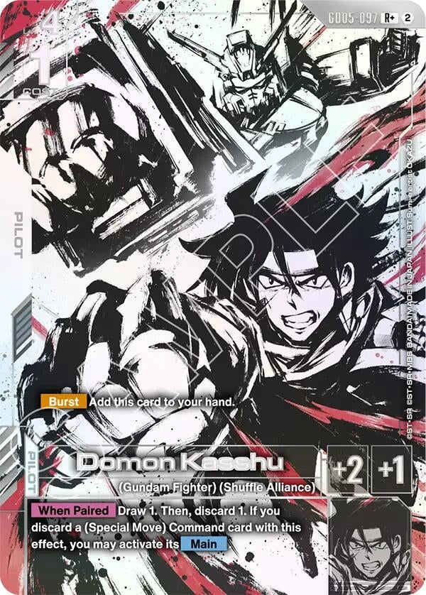 Domon Kasshu (R+) (GD05-097) (Freedom Ascension)