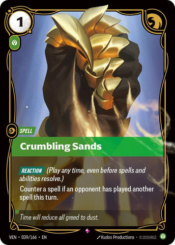 Image for Crumbling Sands (039/166) (Vendetta) (VEN) - Riftbound: League of Legends Trading Card Game