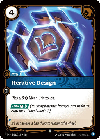 Image for Iterative Design (051/166) (Vendetta) (VEN) - Riftbound: League of Legends Trading Card Game