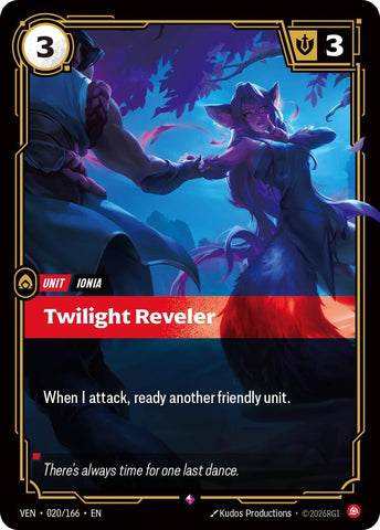 Image for Twilight Reveler (020/166) (Vendetta) (VEN) - Riftbound: League of Legends Trading Card Game