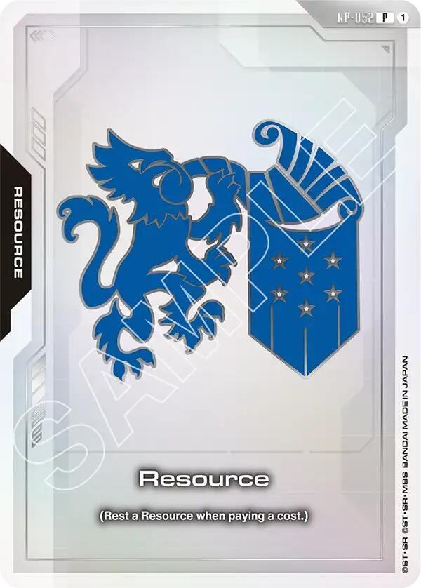 Image for Resource (RP-052) (EVX07 Resource Set) (RP-052) (Promotional Resource Tokens) (RP) - Gundam Card Game