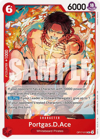 Portgas.D.Ace (OP17-013) (The World's Strongest Warriors) (OP17)