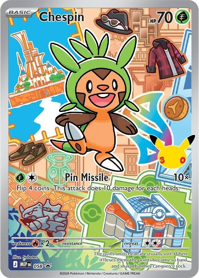 Chespin -  058 (058) (ME: Mega Evolution Promo)
