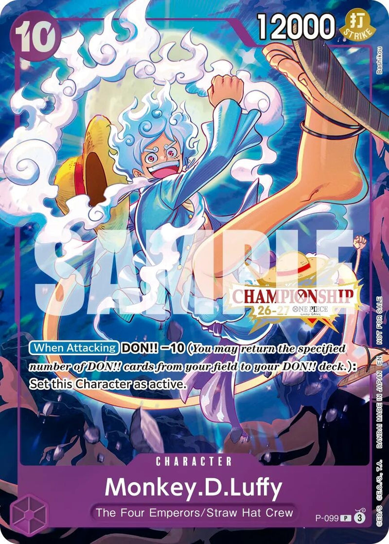 Image for Monkey.D.Luffy (CS 26-27 Event Pack) (P-099) (One Piece Promotion Cards) (OP-PR) - One Piece Card Game