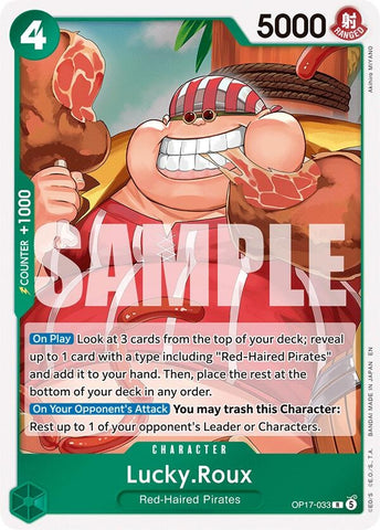 Lucky.Roux (OP17-033) (The World's Strongest Warriors) (OP17)