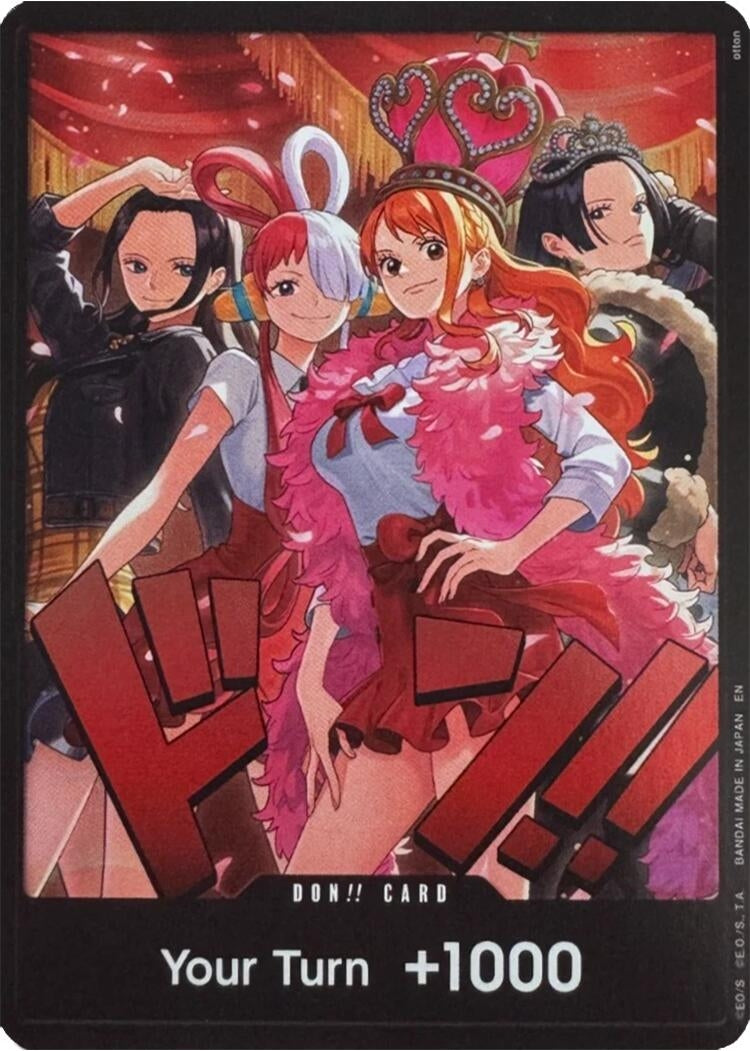 Image for DON!! Card (Heroines Special Set) (Extra Booster: One Piece Heroines Edition) (EB03) - One Piece Card Game