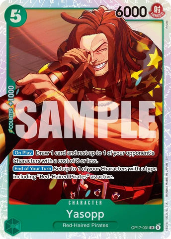 Yasopp (OP17-031) (The World's Strongest Warriors) (OP17)