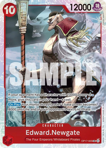 Edward.Newgate (005) (OP17-005) (The World's Strongest Warriors) (OP17)