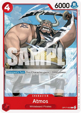 Atmos (OP17-002) (The World's Strongest Warriors) (OP17)