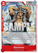 Image for Blenheim (OP17-012) (The World's Strongest Warriors Release Event Cards) (OP17 RE) - One Piece Card Game
