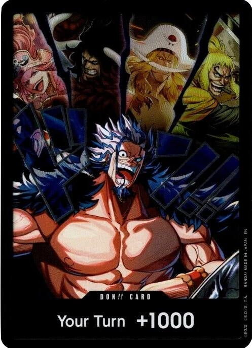 Image for DON!! Card (Alternate Art) (Rocks) (The World's Strongest Warriors) (OP17) - One Piece Card Game