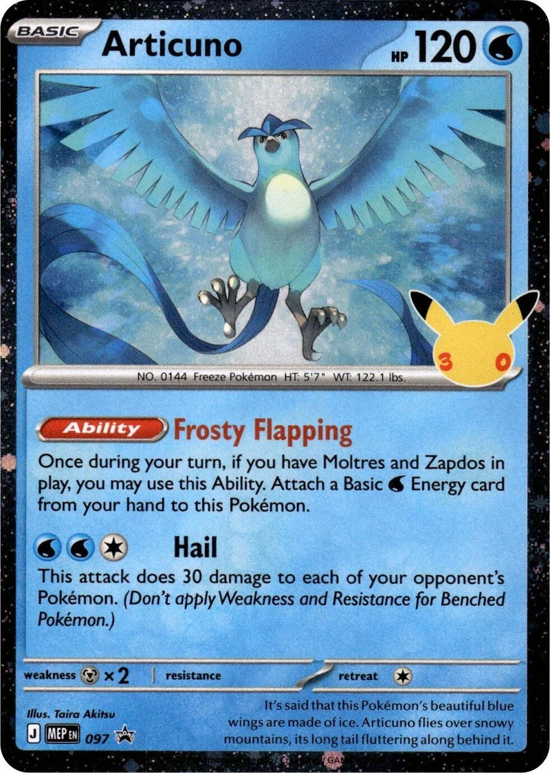 Articuno - 097 (30th Celebration) (097) (ME: Mega Evolution Promo)