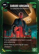 Image for Saburo Arasaka - Stubborn Patriarch (B013) (Embracing Power - Beta Starter Deck) - Cyberpunk TCG