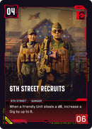 Image for 6th Street Recruits (B006) (Welcome to Night City - Beta) - Cyberpunk TCG