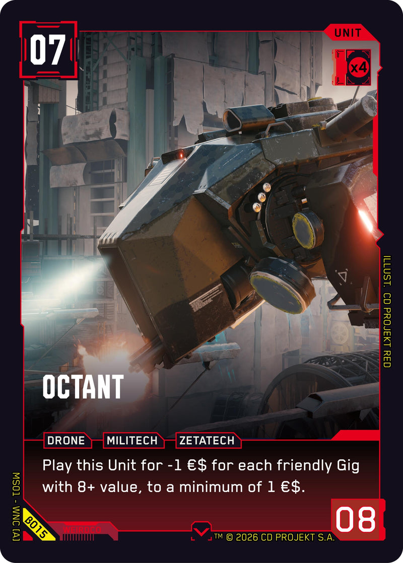 Image for Octant (B015) (Welcome to Night City - Beta) - Cyberpunk TCG