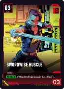 Image for Swordwise Huscle (B019) (Welcome to Night City - Beta) - Cyberpunk TCG