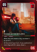 Image for V - Roamer of the Badlands (B020) (Welcome to Night City - Beta) - Cyberpunk TCG