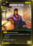 Image for Muamar Reyes - El Capitan (Rare) (B038) (Welcome to Night City - Beta) - Cyberpunk TCG