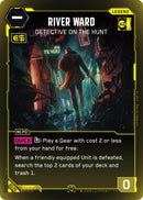 Image for River Ward - Detective on the Hunt (Rare) (B039) (Welcome to Night City - Beta) - Cyberpunk TCG