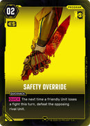 Image for Safety Override (B069) (Welcome to Night City - Beta) - Cyberpunk TCG