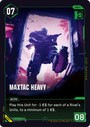 Image for MaxTac Heavy (B081) (Welcome to Night City - Beta) - Cyberpunk TCG