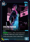Image for Evelyn Parker - Scheming Siren (B113) (Welcome to Night City - Beta) - Cyberpunk TCG
