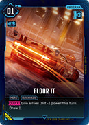 Image for Floor It (B132) (Welcome to Night City - Beta) - Cyberpunk TCG