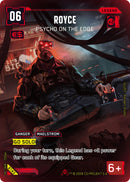 Image for Royce - Psycho on the Edge (ILegend) (B143) (Welcome to Night City - Beta) - Cyberpunk TCG