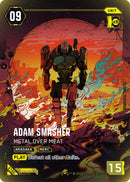 Image for Adam Smasher - Metal Over Meat (IO) (B160) (Welcome to Night City - Beta) - Cyberpunk TCG