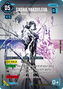 Image for Sasha Yakovleva - Won't Let You Down (ISecret) (B169) (Welcome to Night City - Beta) - Cyberpunk TCG
