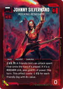 Image for Johnny Silverhand - Rocking Renegade (Secret) (003) (Welcome to Night City - Retail) - Cyberpunk TCG